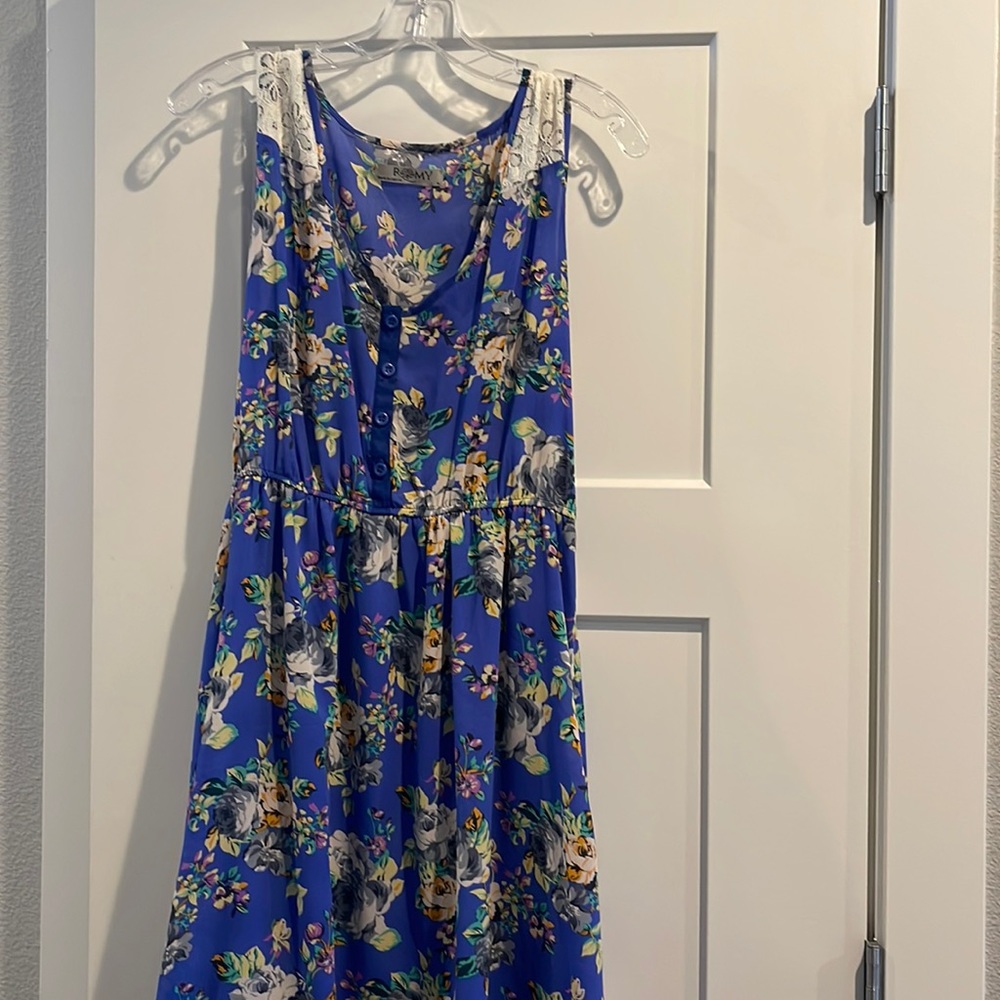 High-low Romy Summer Floral Dress